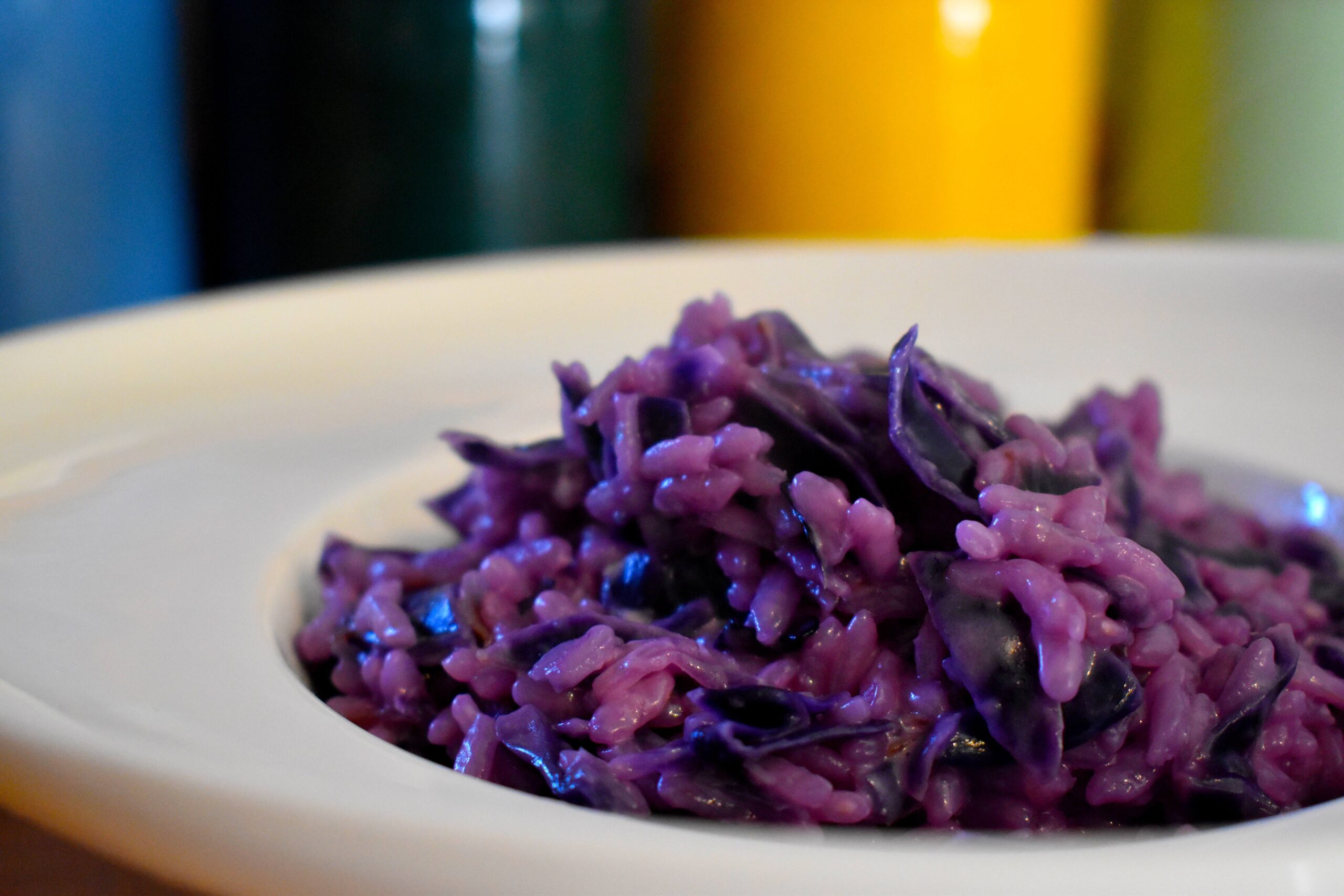 Risotto Con Cavolo Rosso E Robiola Dietista Lucrezia Cirina